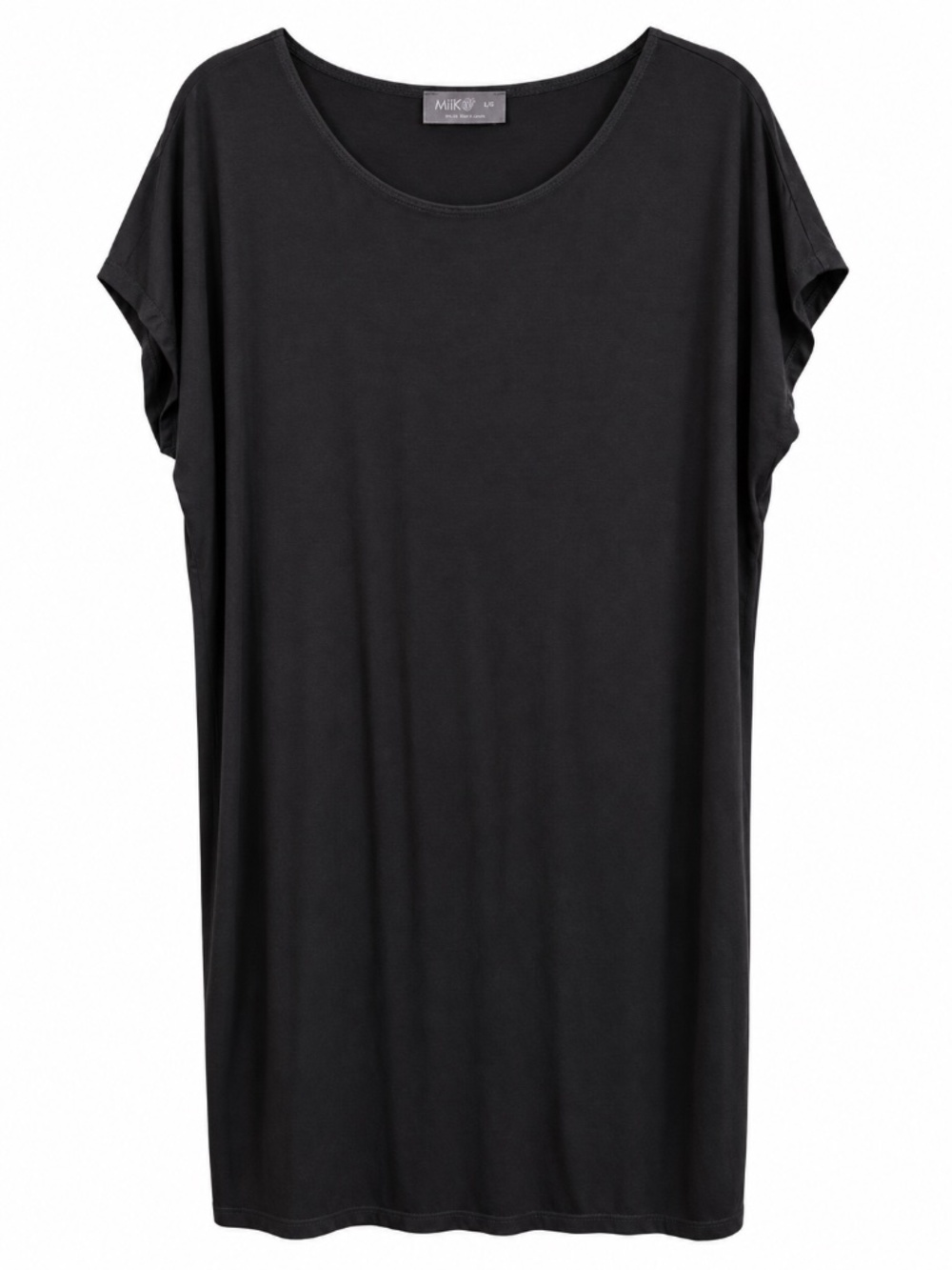 Miik Black Bamboo Tunic Dress L/G Made in Canada